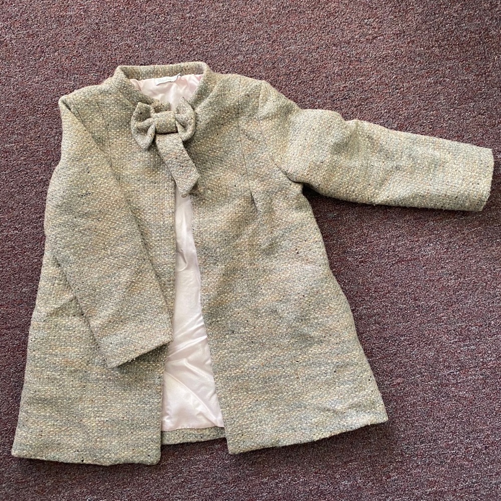 Patachou Girl’s Wool Coat Size 10Y